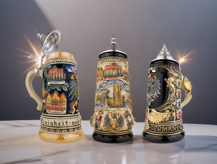 Premium Bierkrug mit Deckel – Hochwertige Qualität, traditionelle Handwerkskunst und modernes Design. Ideal als Geschenk oder für Sammler.