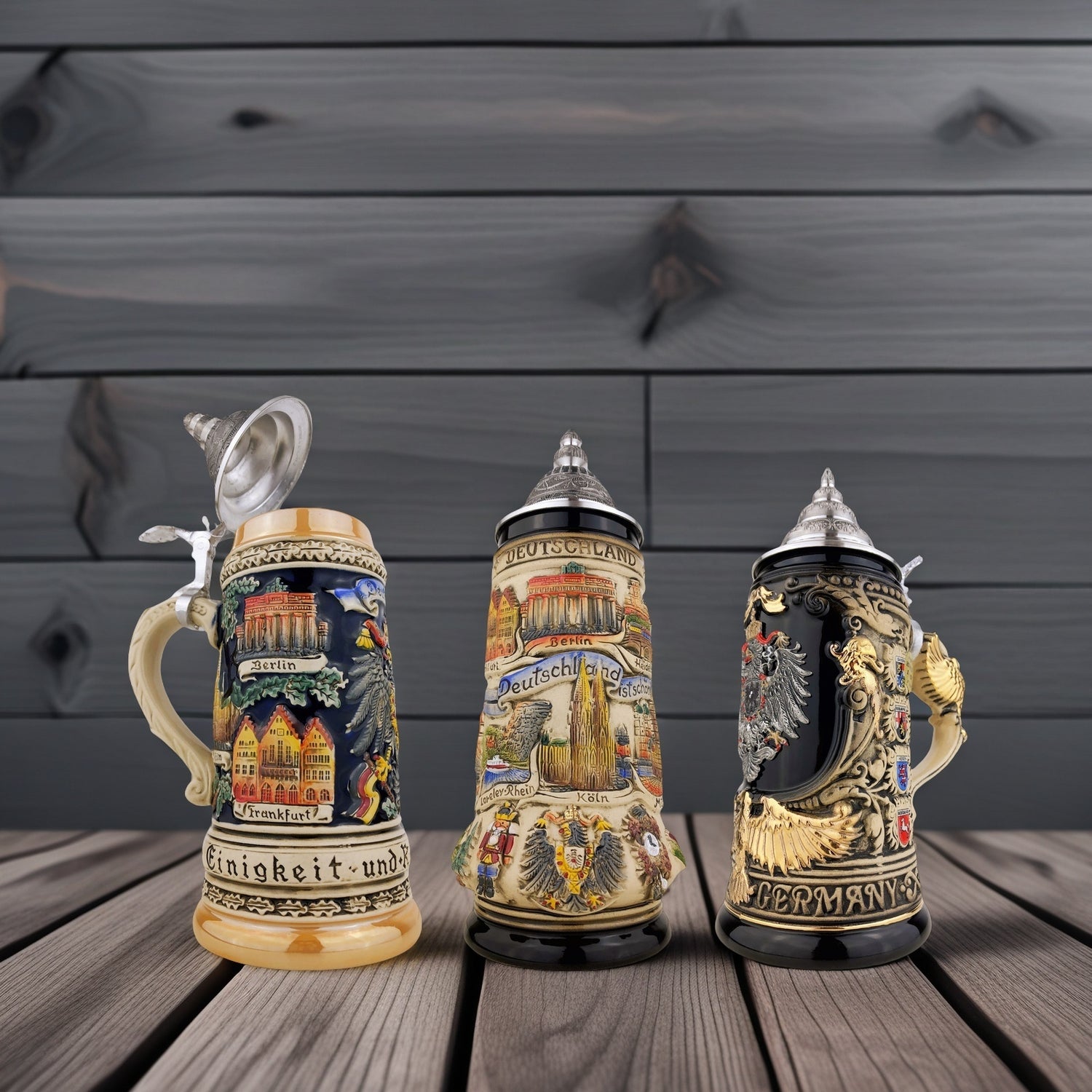bierkrug mit deckel