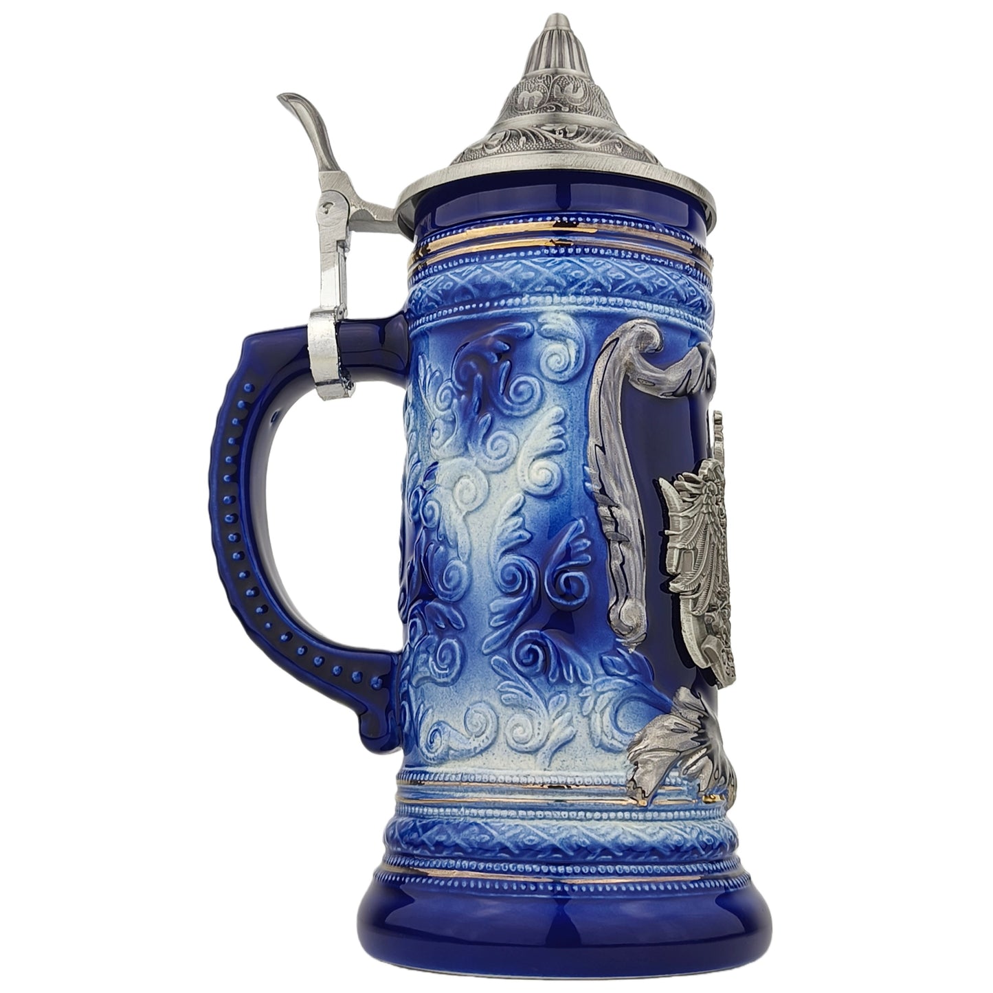 Deutschland Germany Bierkrug mit Deckel traditionelles Souvenir Geschenk