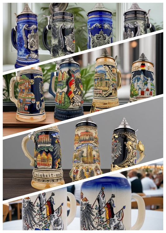 Entdecken Sie die verschiedenen Arten von Bierkrügen – Tradition und Stil vereint